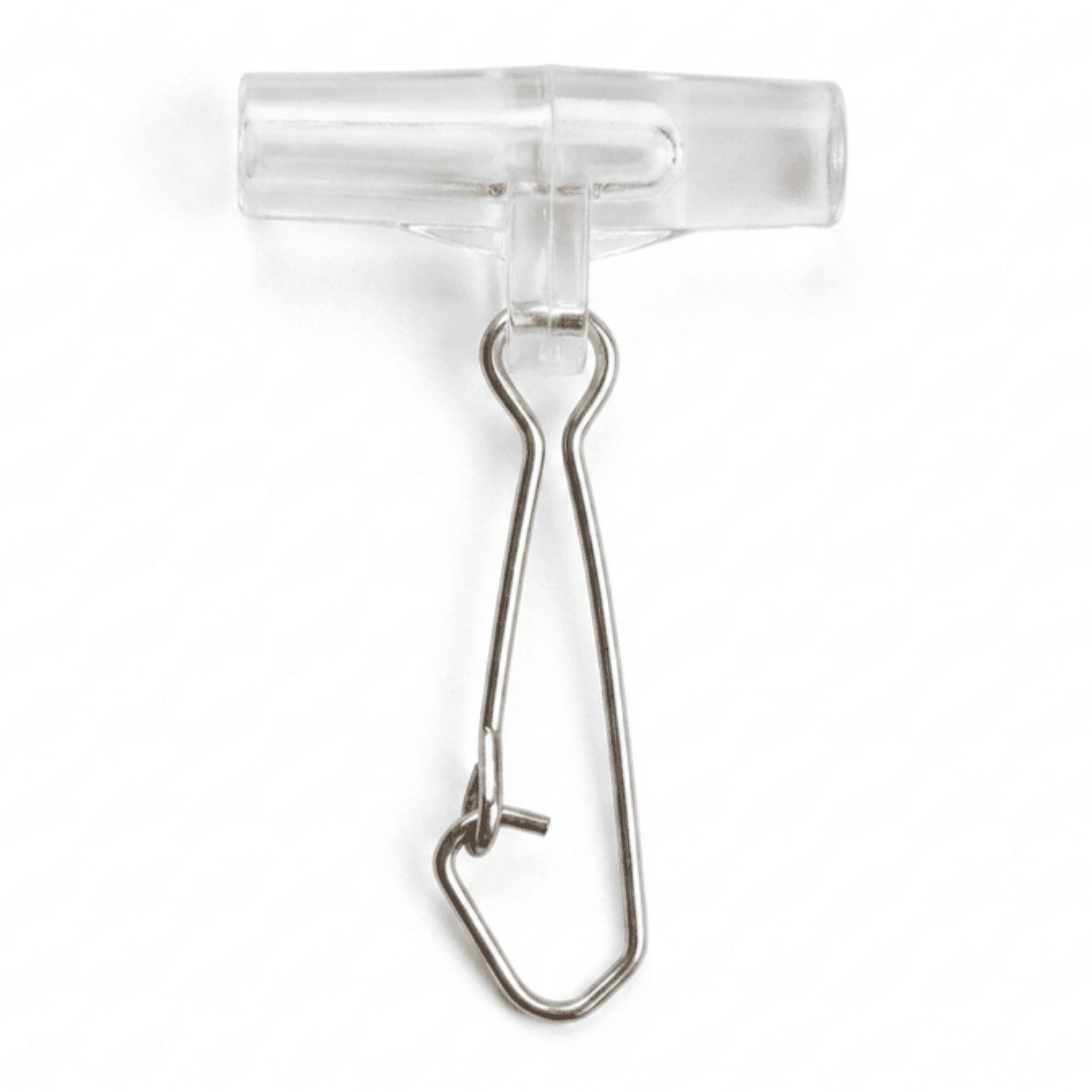 Clip para plomada de Siluro color transparente