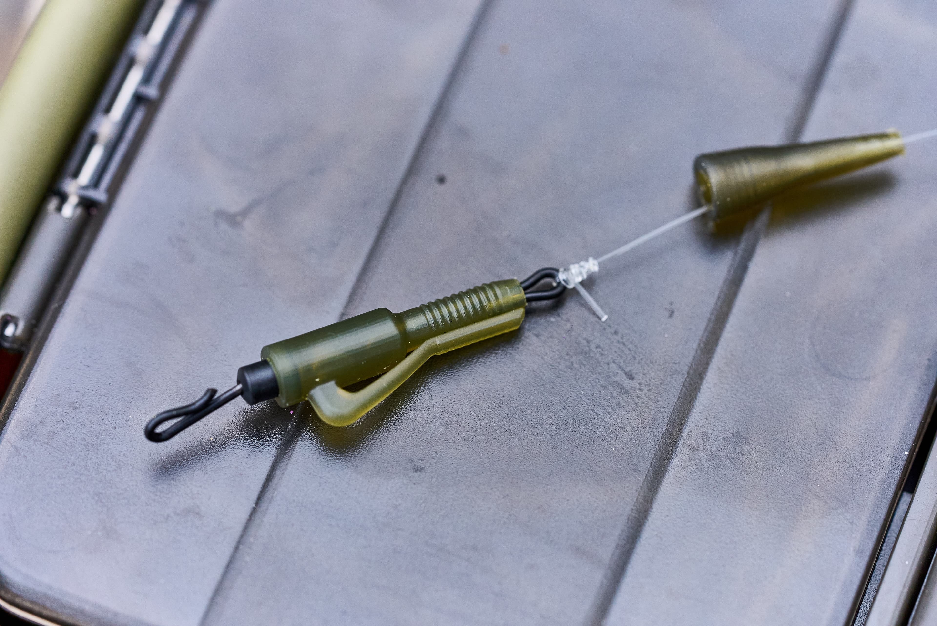 Clip para plomo fijo (verde)