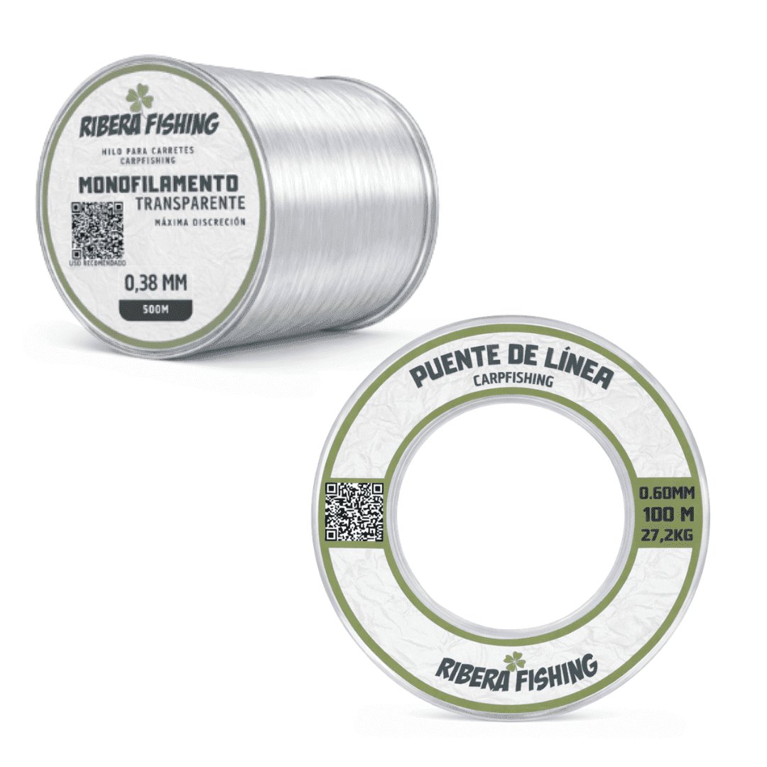 Pack Puente de línea 100m + 500m de línea de carrete