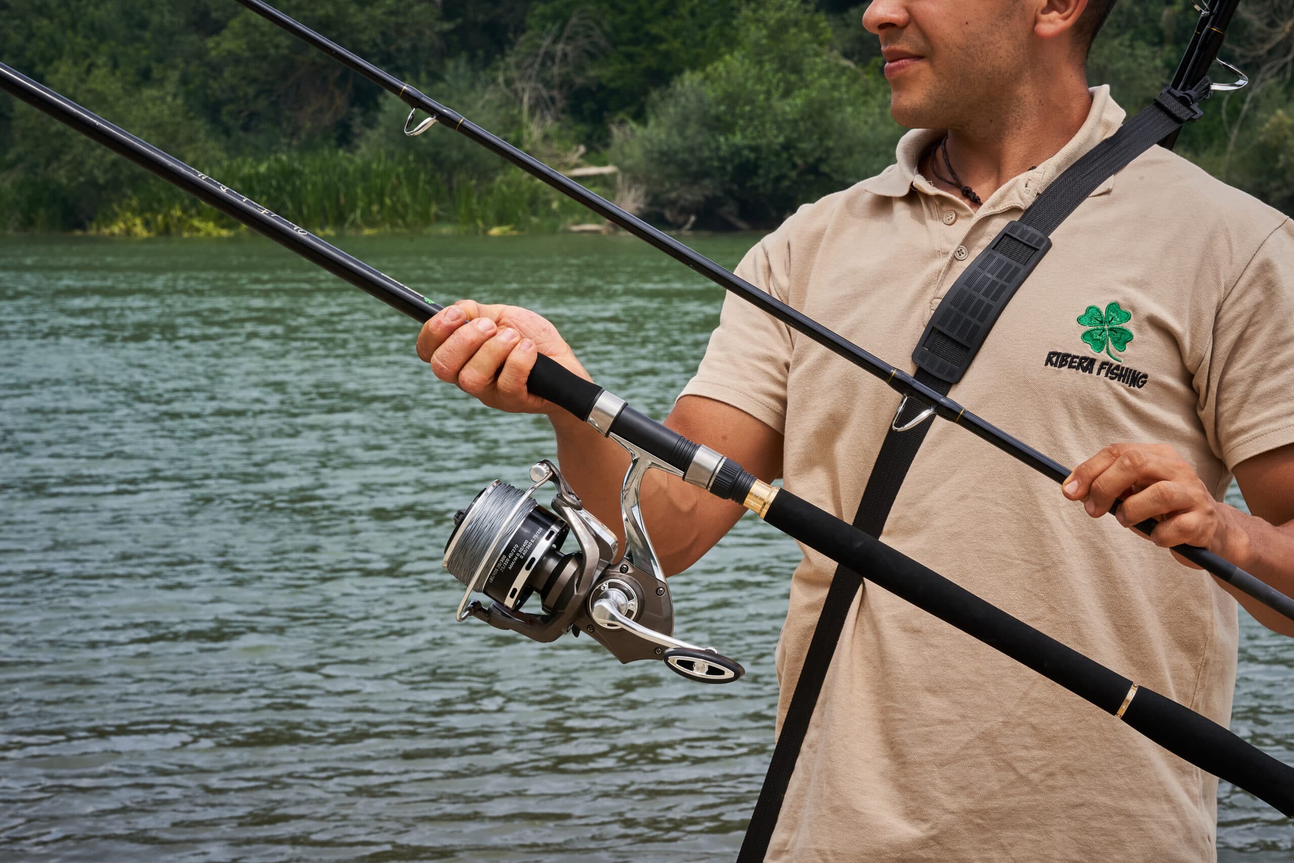 Caña Siluro Ribera Fishing · Fondo y Breakline 3m 1000g