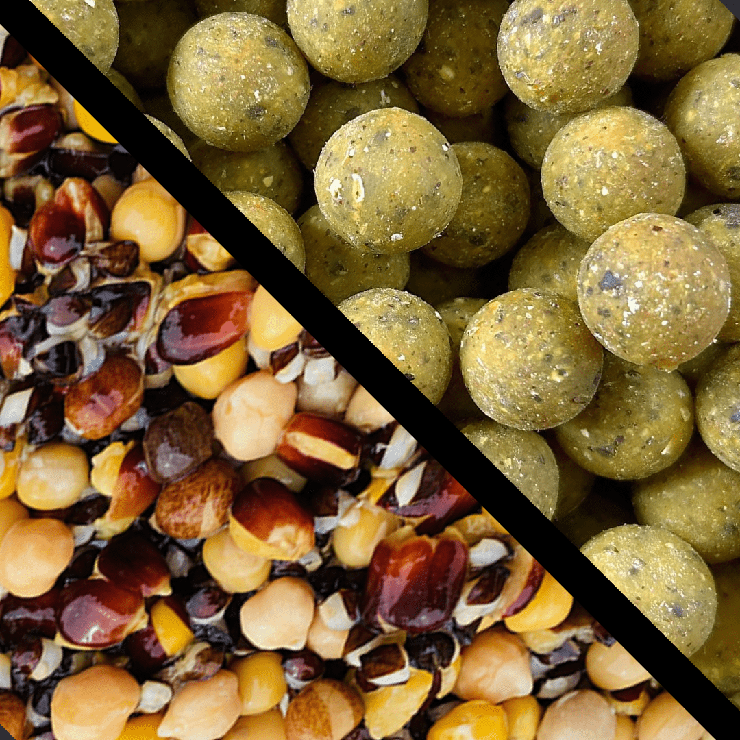 Boilies vs. semillas naturales