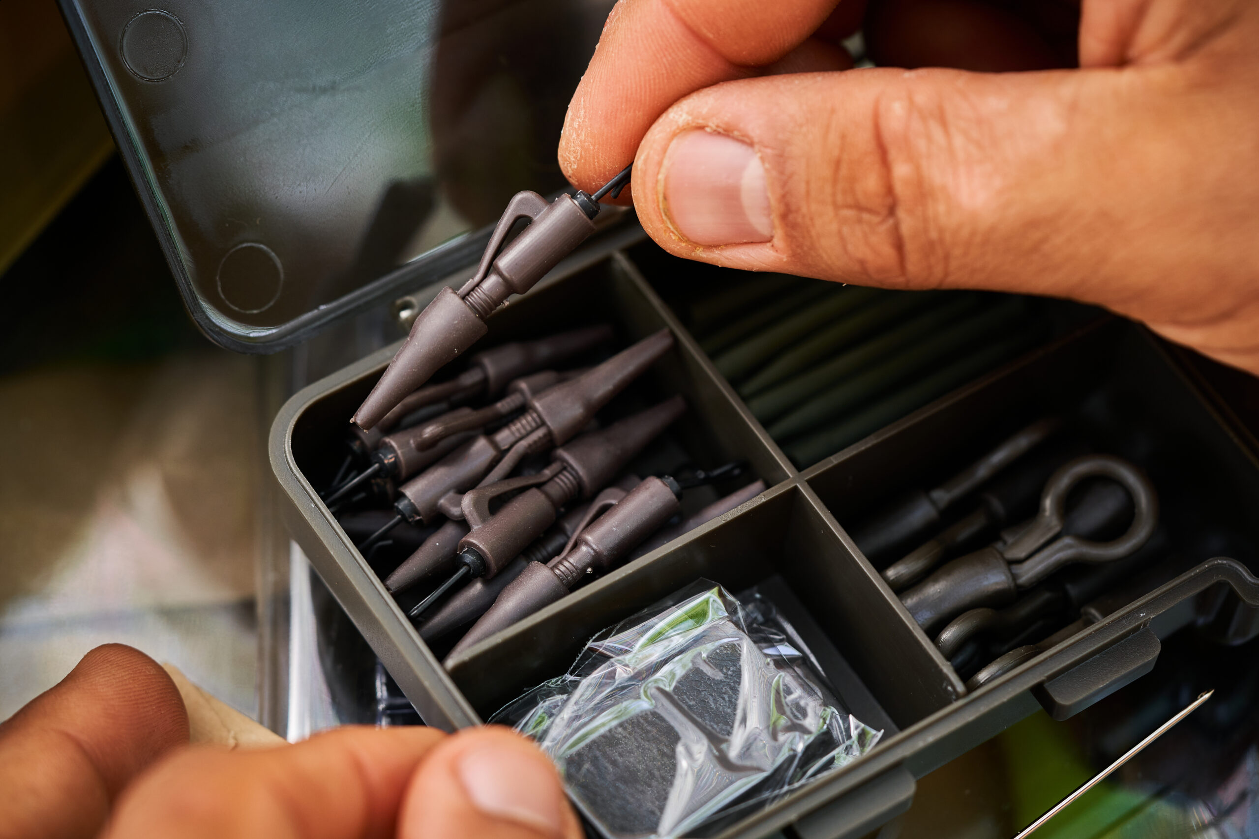 Material de montajes por unidades de Carpfishing