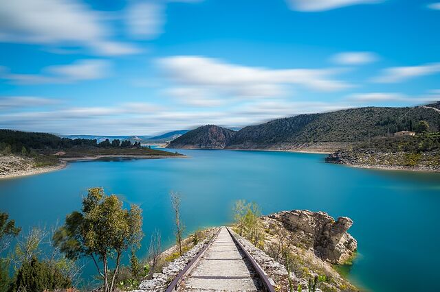 Pesca en el embalse de Entrepeñas
