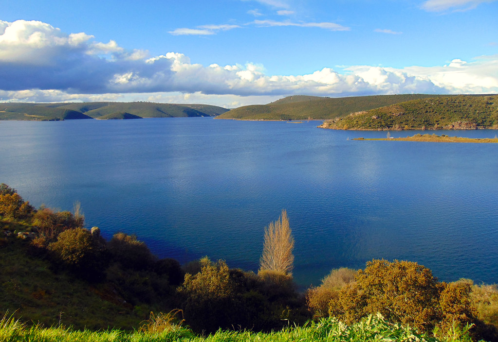 Pesca en el embalse de Ricobayo