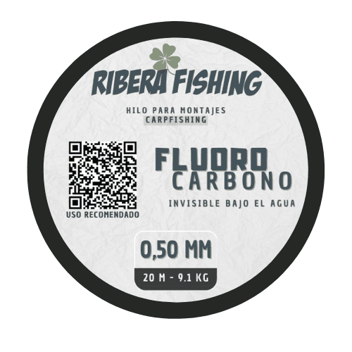 Fluorocarbono 0,50mm montaje German Ribera Fishing
