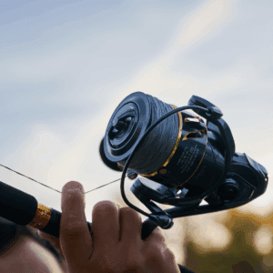 Carrete de siluro para pescar a lance y vertical