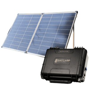 Kit de Placa solar 220W y Maletín de Litio PW1255 12V-55Ah