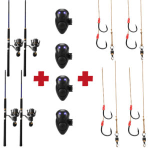 4 Combos fondo y breakline + alarmas + materiales montaje calamar