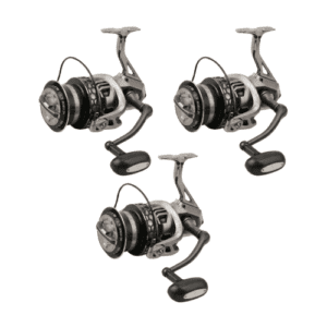 3 Carretes de siluro para pescar a fondo y breakline