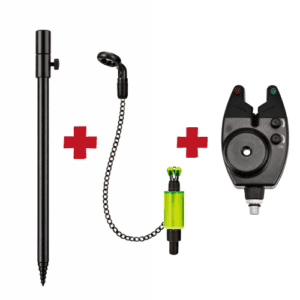 1 Kit de alarma + pica + tensor para carpfishing