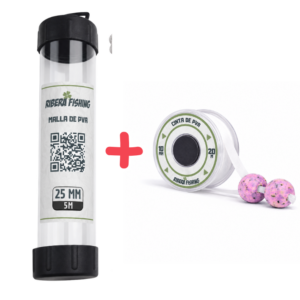 Pack 5m de malla Pva 25mm + 20m cinta PVA