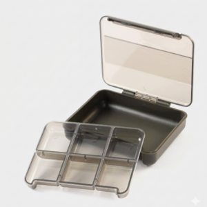 Mini Caja de Compartimentos 6 + Bandeja