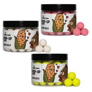 Pack Pop-Ups Maíz dulce 15mm, amarillo, rosa y blanco